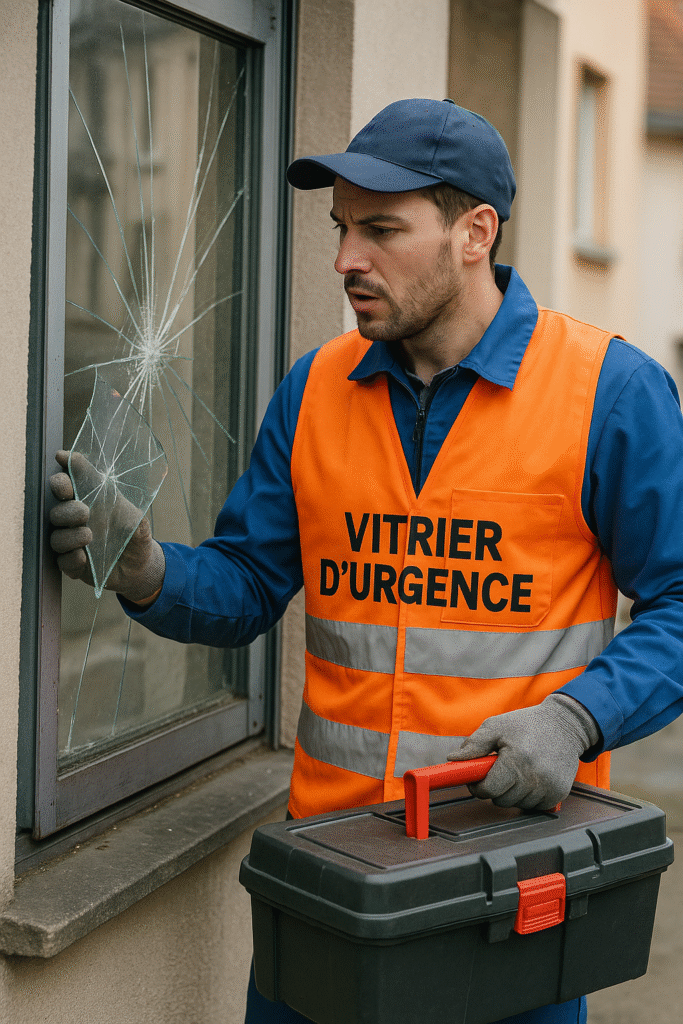 vitrier d’urgence